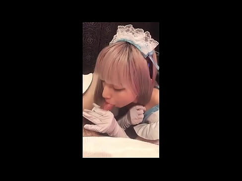 ❤️ Japanese Idol [mayuka], French maid costume, part 1, blowjob and jerk off with lotion ❤️  Sex at porn en-us.xxxshake.ru ❌❤